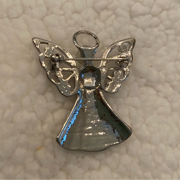 🦋 2/$20 Rhinestone angel brooch - Picture 2 of 3